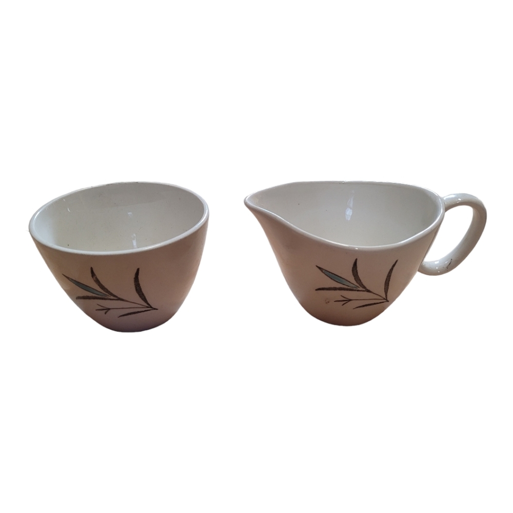 Vintage Ballet by Royal Cream & Sugar Dishes